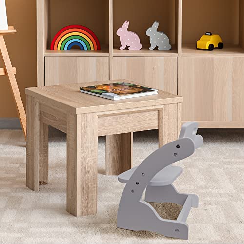 Houchcis Toddler Chair, Wooden Toddler Chair For Kids, Adjustable Kids Chairs For Toddlers, Toddler Chairs And Small Chair, Kids Chair (Grey) #TOP6