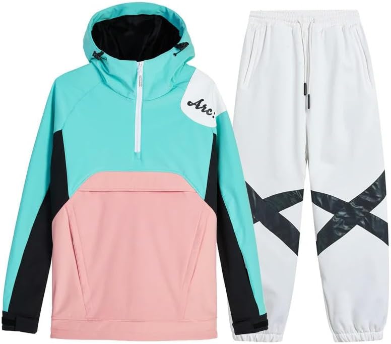 Men and Women Snow Suit Sets Snow Ski Costume Skiing Jackets and Pants Snowboard Jacket Pant Sets Ski Suit Pullover