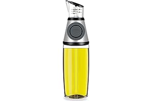 EFFICIENT 17oz MEASURING OIL DISPENSER: CONTROL YOUR KITCHEN, BOOST YOUR HEALTH!