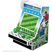 MY ARCADE All-Star Arena Nano Player - 4.5" Fully Playable Portable Mini Arcade Machine with 207 Retro Games, 2.4" Screen Color Display