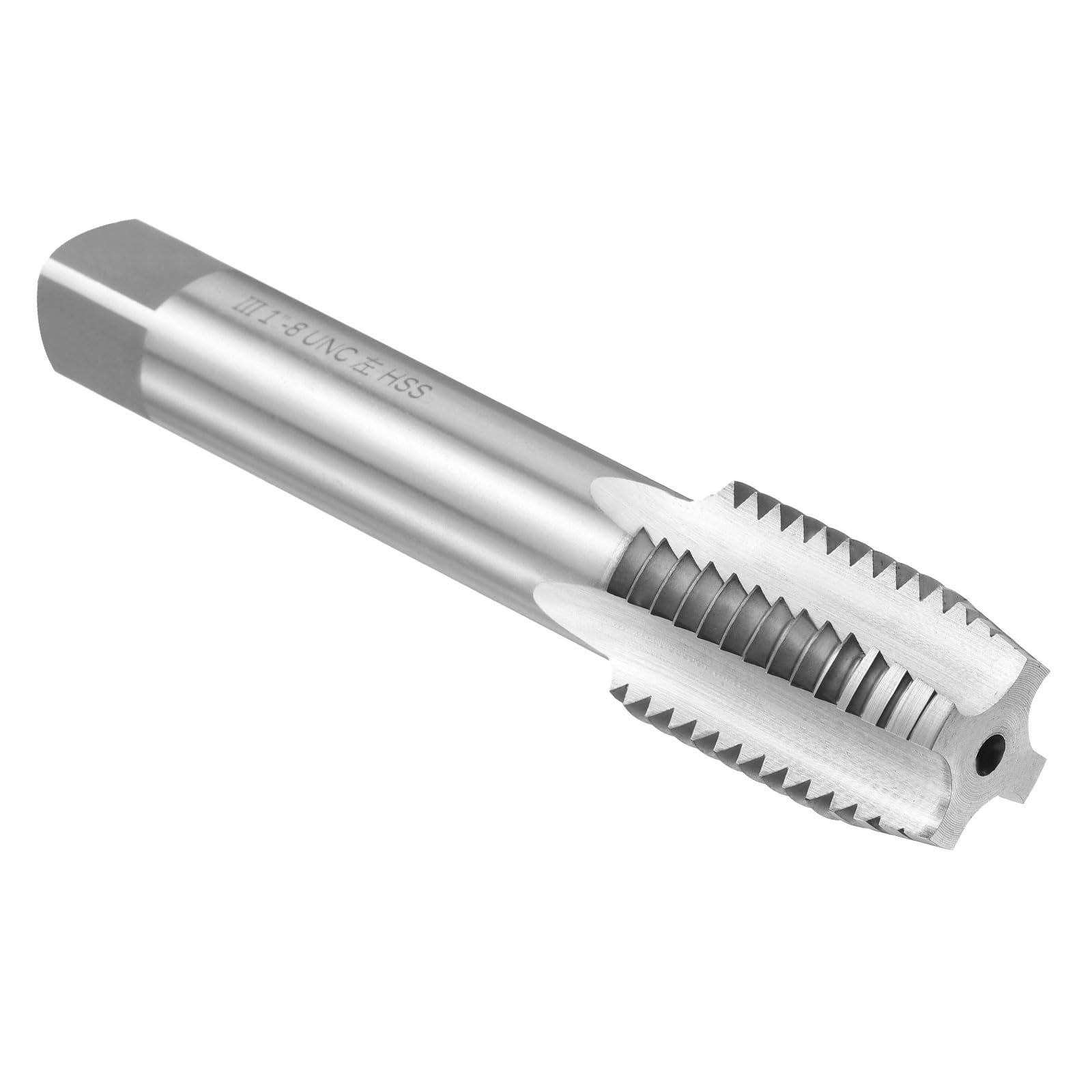Taraud à gauche 1"-8 UNC uxcell HSS6542 pour réparer les filetages inversés endommagés sur machine