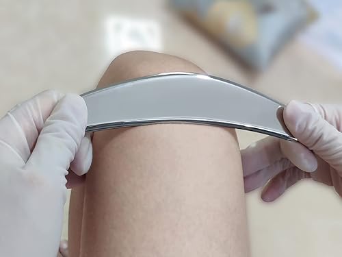 Miniatura 2 de GYX COELE Juego de herramientas de masaje Gua Sha de acero inoxidable, juego de herramientas IASTM (6 unidades), gran herramienta de movilización de