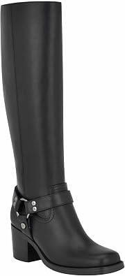 Nine West Womens Koop 3 Tall Leather Knee-High Boots