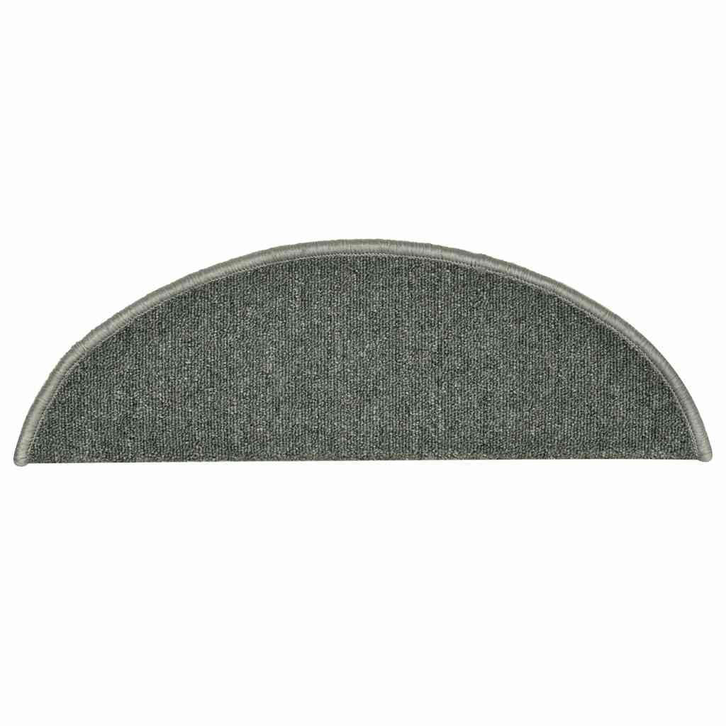 Maty Na Schody 15 Szt. 56x17x3 cm Ciemnozielone Półokrągłe Nakładki