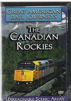 DVD Great American Rail Journeys: The Canadian Rockies Book