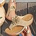 Imagen de Sandalias de cuña con diseño ergonómico que alivian la fatiga del pie