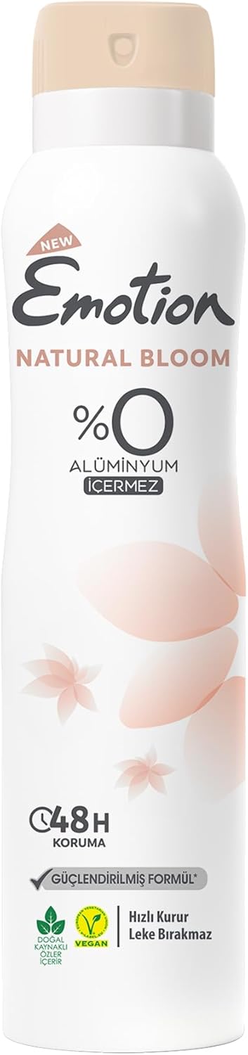 EMOTION Natural Bloom Deodorant, 150 Mililitre