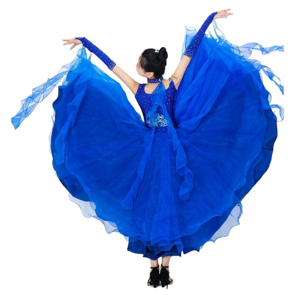 Abito da Ballo da Donna Abiti da Ballo Moderni da Competizione, da Festa, da palcoscenico, da Donna, da Abbinare, da Valzer, da Jazz