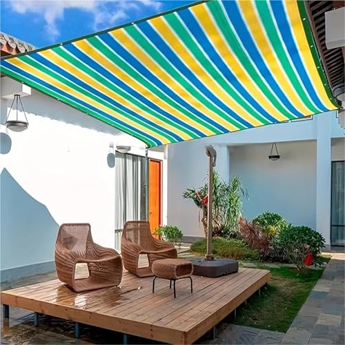 Red parasol contra el calor con protección solar impermeable para huertos 7