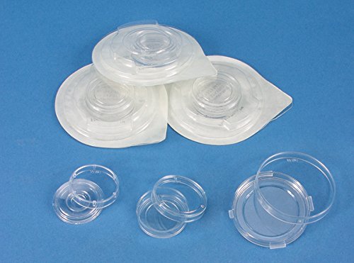 WFD5040-100 Boîte de Petri, Fluorodish, Diam. int. 47,5 mm, angle d'accès, 17 degrés (Pack de 100)