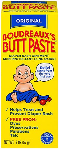 Boudreaux's Butt Paste, Original Diaper Rash Ointment 2.0 oz.(pack of 1)