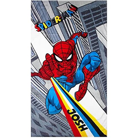 TeddyT's Personalised Spider Man Beach Towel Cover