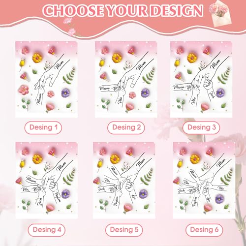 Taza de cerámica rosa personalizada para mamá 11 oz miniatura 3