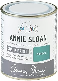 Annie Sloan Chalk Paint® (Provence, 500 ml/16.9 Fl Oz) a unique decorative paint for furniture, cabinets and home décor with no sanding or priming