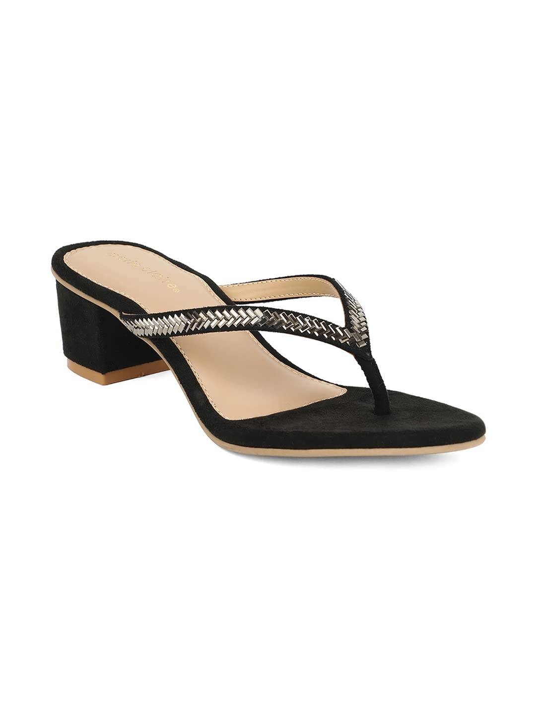 Bata womens Erin Th Black Heeled Sandal - 5 UK (6716069)