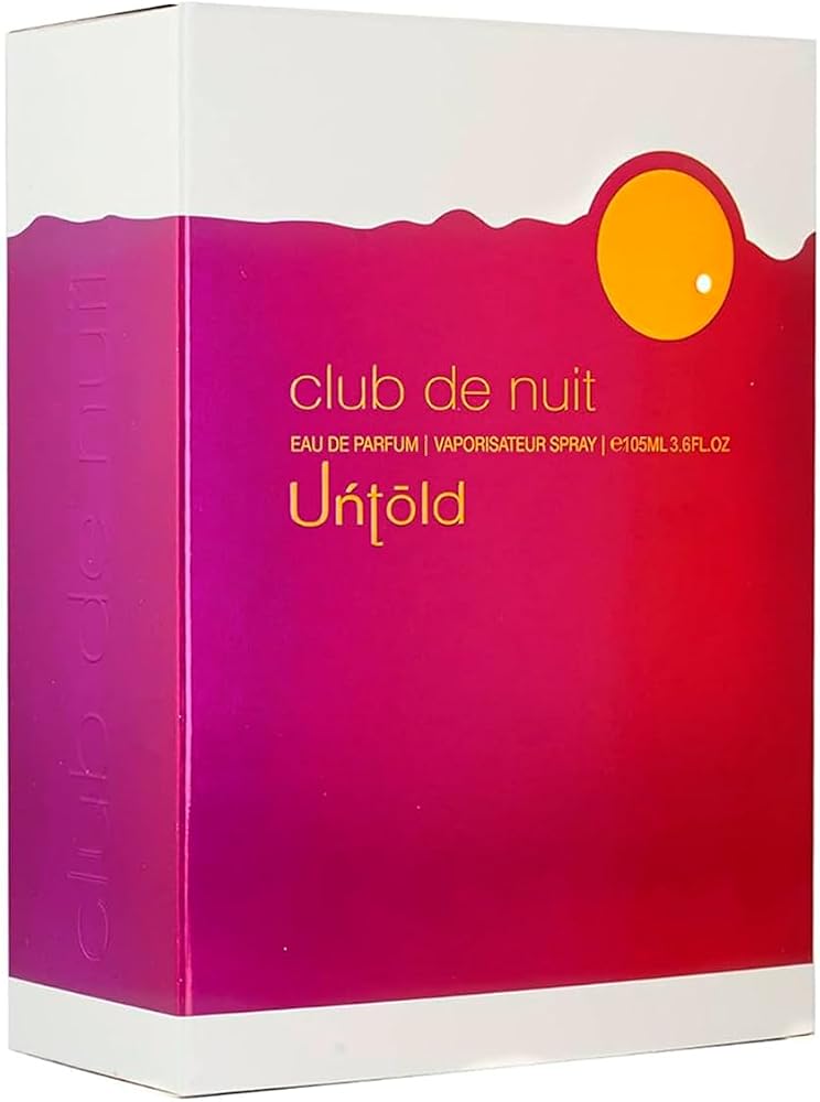Armaf Club De Nuit Untold for Men Eau de Parfum Spray, 3.6 Ounce