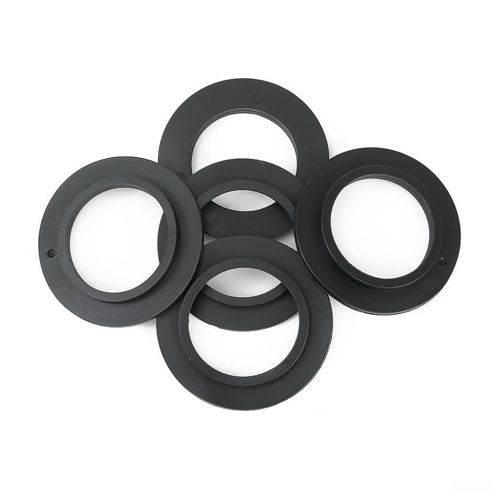 Springwillfly 5 Pack Rubber Seal Washer Gasket For Kitchen Sink Basket Strainer, Flexible Black Replacement Seals For 78Mm 79Mm 80Mm 82Mm 83Mm(For 78 79 80mm) — view 10