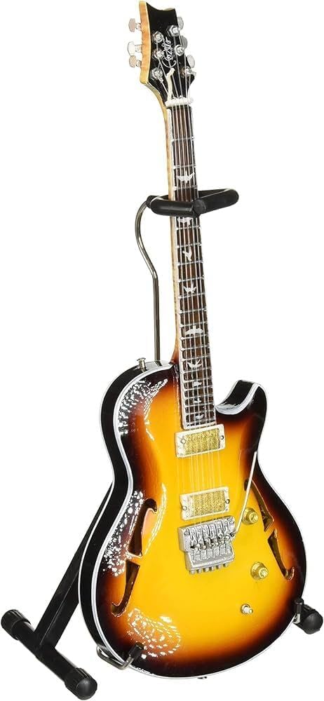 Axe Heaven NS-015 Licensed Neal Schon Sunburst NS 15 PRS Mini Guitar