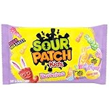 SOUR PATCH KIDS Bunnies Soft & Chewy Easter Candy, 18 Snack Packs