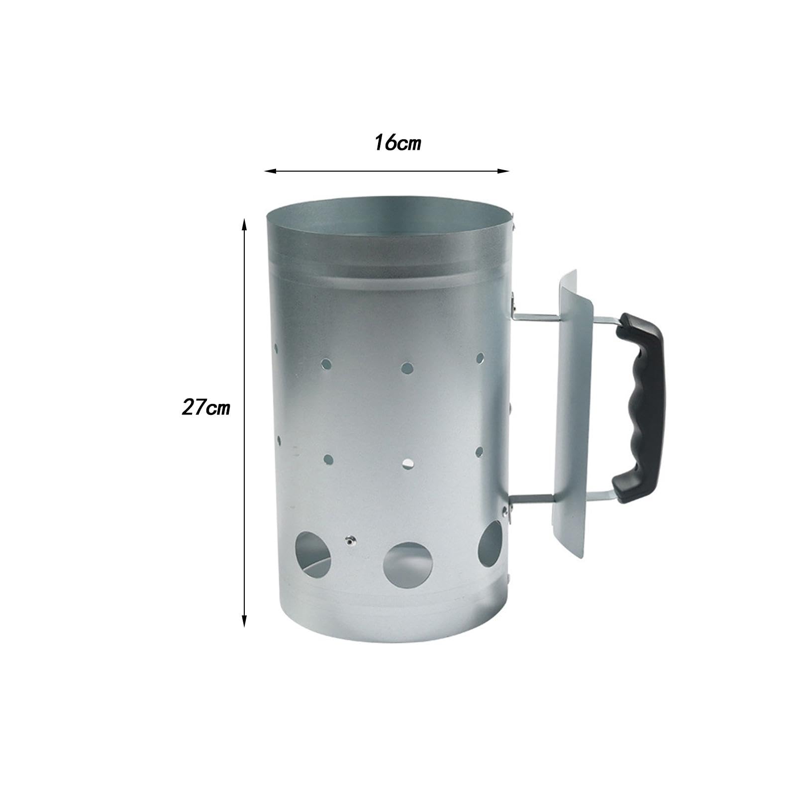 Encendedor para Barbacoa, Cubo de Carbón Resistente para Camping Y Jardín.