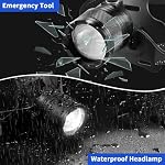 Super Bright Headlamp Rechargeable High Lumen/Head lamp for Adults - Image 6