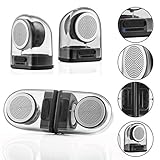 Altavoz Magnético con Bluetooh Portátil, Altavoz Inalámbrico Portátil Compacto, Altavoz Doble con AUX 3.5mm, Bluetooth 10 Metros de distáncia,