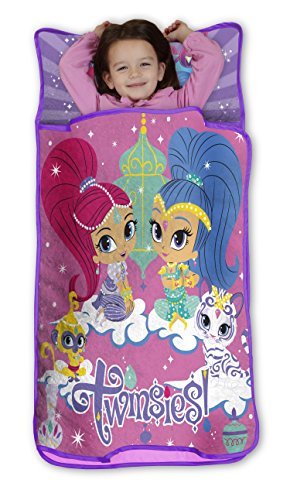 Shimmer & Shine Twinsies Toddler Nap Mat, Pink