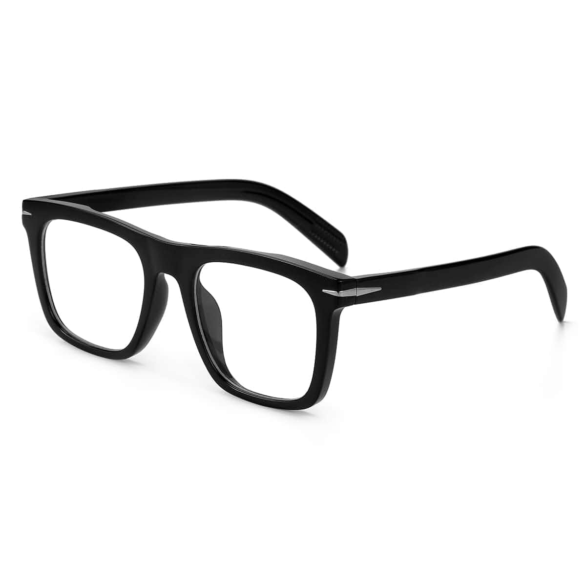 JOVAKIT Square Frame Glasses for Women Men Non-prescription Clear Lens Eyeglasses Anti-Blue Light Lens Eyewear