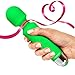 Mini Wand Massager by Yarosi - Strongest Cordless Handheld Therapeutic Vibrating Power - Best Rated for Travel Gift - Magic Stress Away - Perfect on Back, Legs, Hand Pains and Sports Recovery GN