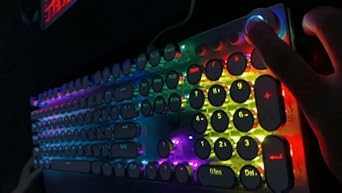 Amazon.com: AULA F2088 Typewriter Mechanical Keyboard, White Retro