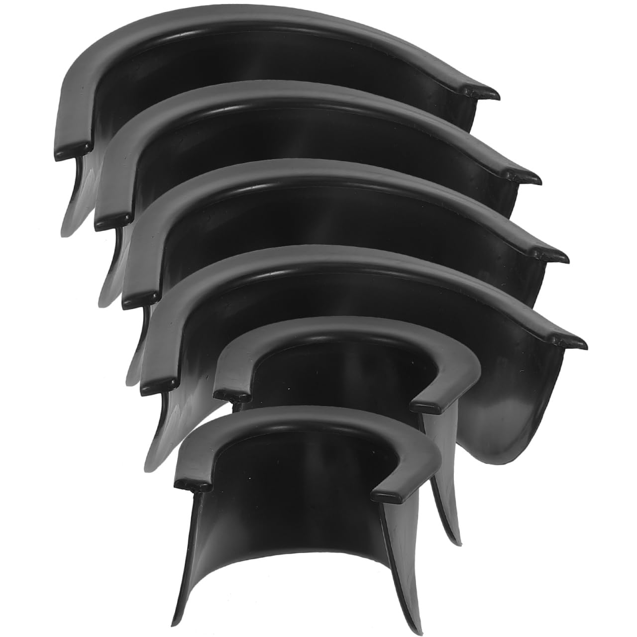 ibasenice Replaceable Billiard Pocket Liner 6Pc Durable Pool Table Pocket Liners Small Snooker Hole Inserts Protective Pool Table Accessories Kit