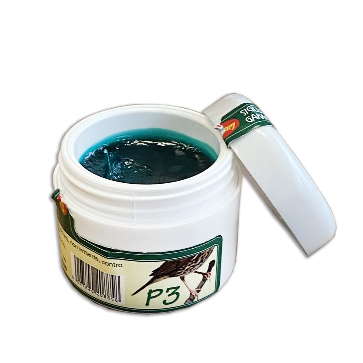 Ungüento Canario P3-1 Pack de 3 tarros - Pomada para Las Patas de Todos los pájaros - Bálsamo, Crema - Aves insectívoras, frugívoras, Loros - Pack de 3 tarros (3x20g)