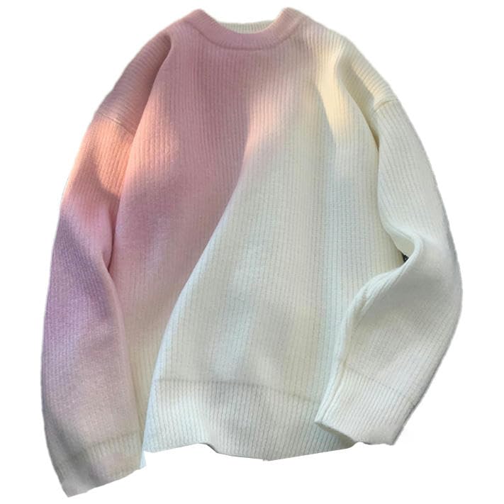 Pull homme tricot de qualité supérieure col rond style décontracté chic pour l'hiver