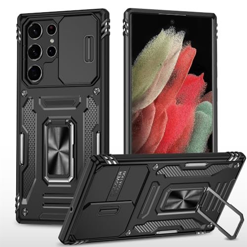 Coque Samsung S22 Plus noire antichoc de qualité militaire ENILSA