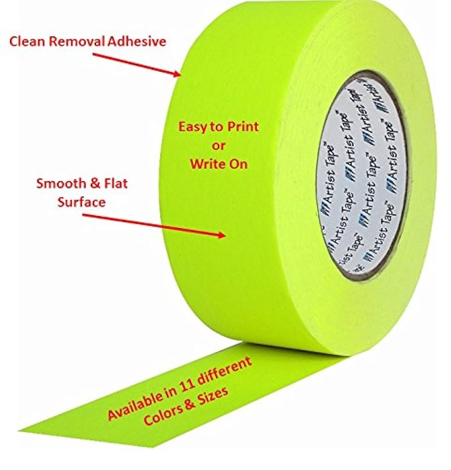 ProTapesアーティストテープ片面印刷可能なペーパーボードまたはコンソールテープ、長さ60ヤードX 3/4インチ、黒 Amazon.co.jp: ProTapesアーティストテープ片面印刷可能な