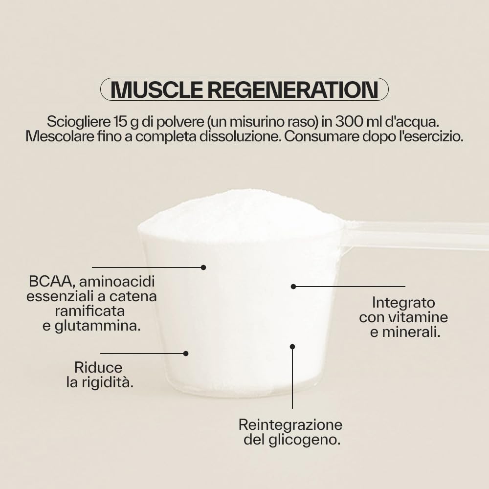 NDL Pro-Health Glutammina + BCAA 2.1:1 in polvere I Aminoacidi Ramificati