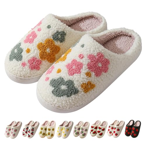 Womens House Slippers Comfort Non Slip Fuzzy Slippers Cozy Soft Plush Fleece Lined Warm Shoes Cute Slipper Indoor and Outdoor4