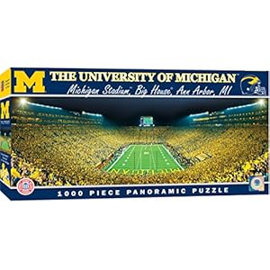 Masterpieces NCAA Unisex Stadium Panoramic Jigsaw Puzzle, 1000-Piece