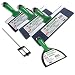 USG Sheetrock Pro Series Blue Steel Drywall Taping Knife with Matrix Style Handle (4-Piece 6"/8"/10"/12")