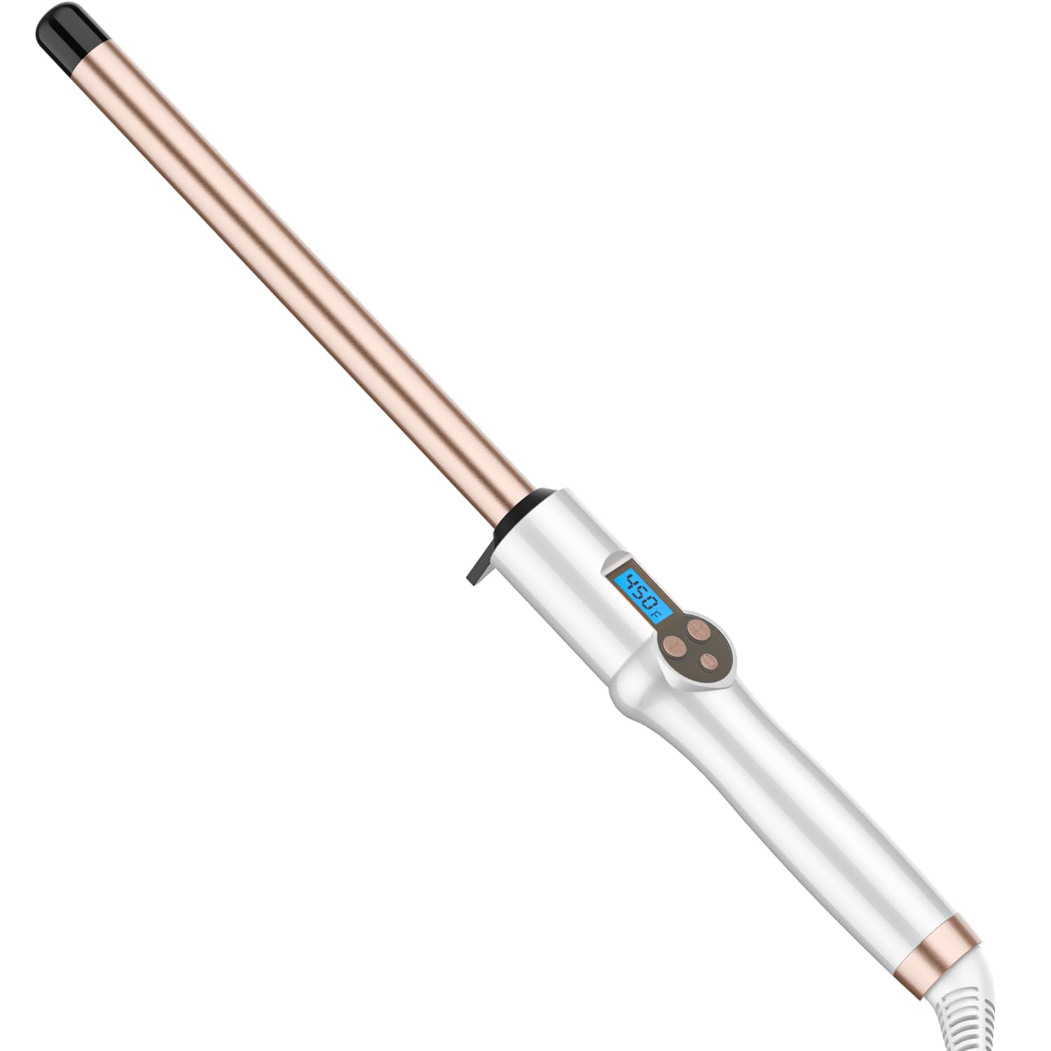 HOSON 3 4 Inch Curling Wand for Long Hair 19mm Ceramic Wand Curling Iron Extra Long Barrel Dual
