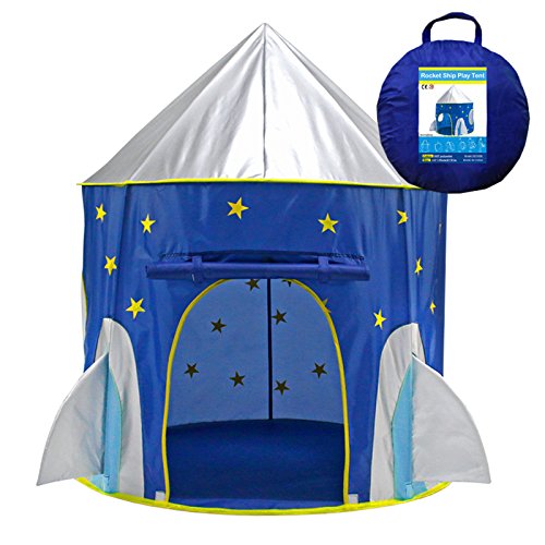 ACTNOW Tienda campaña para niños/casa de Juego en Forma de Castillo, Estilo de Nave Espacial