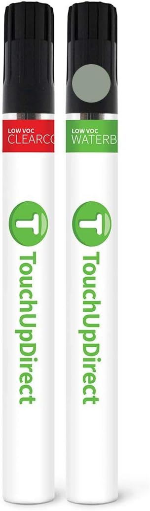 TouchUpDirect NE/M7457A Cactus/Fighter Jet Gray Compatible with Ford Exact Match Touch Up Paint Brush - Essential Kit