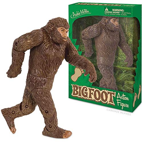 Bigfoot Gag Gift Duo - Bigfoot Action Figure And Emergency Bigfoot Electronic Noisemaker - Perfect For The Bigfoot Lover In Your Life! #TOP1
