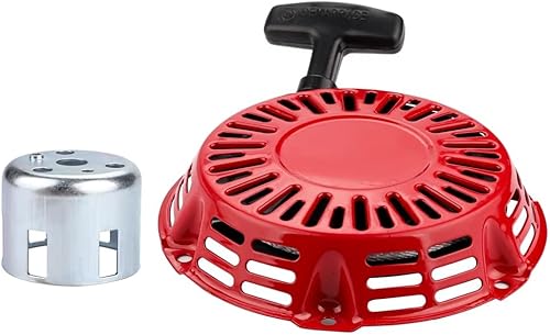 Mannial Arrancador de retroceso GX160 con copa de arranque compatible con Honda GX120 GX160 GX200 4HP 5.5HP 6.5HP Motor de repuesto #