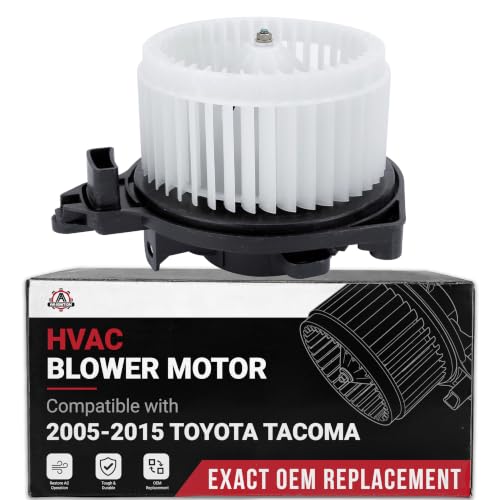 Image of Lower HVAC Blower Motor - Compatible with Toyota - Tacoma - Heater Blower Motor - Blower Motor Assembly - Replaces 87103-04044, 87103-04043AA, 700188, PM9297-2005-2015