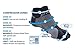 OrthoSleeve Bunion Relief Socks, Patented Split-Toe Design with a Cushioned Bunion Pad Separates Toes, Relieves Bunion Pain and Reduces Toe Friction