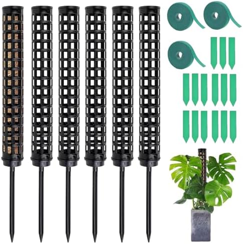 6 Stück Rankhilfen Für Kletterpflanzen - Grün & Höhenverstellbar