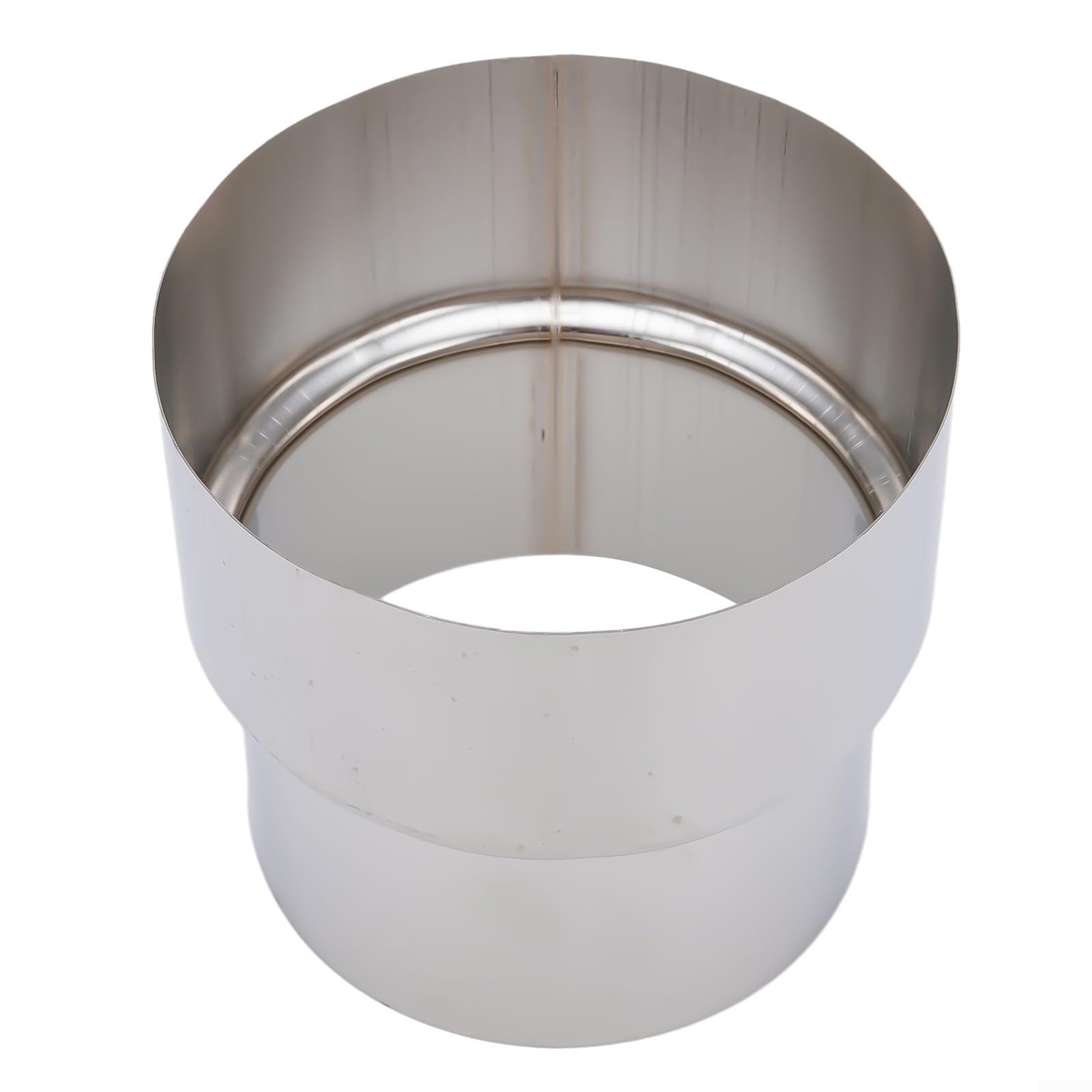 Riduttore per canna fumaria per stufe per camini in muratura, adattatore per rivestimento del condotto in acciaio inossidabile, da 120 mm a 100 mm, da 100 mm a 90 mm, da 80 mm a 60 mm (Ø90 mm/Ø80 mm)