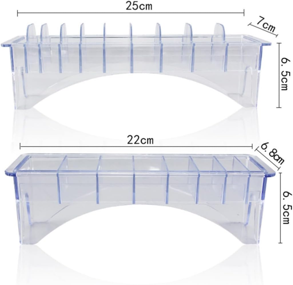 Comb Storage Box Ps for Hair Clipper Accessories 10pcs