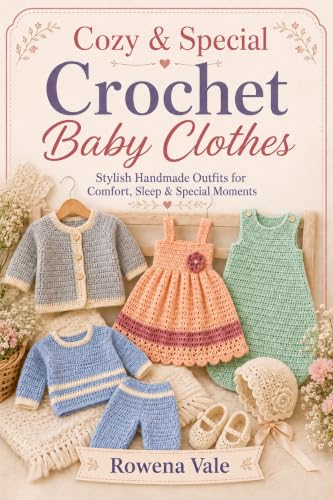 Cozy & Special Crochet Baby Clothes: Stylish Handmade Outfits for Comfort, Sleep & Special Moments (The Cozy Baby Crochet Collection Book 2)